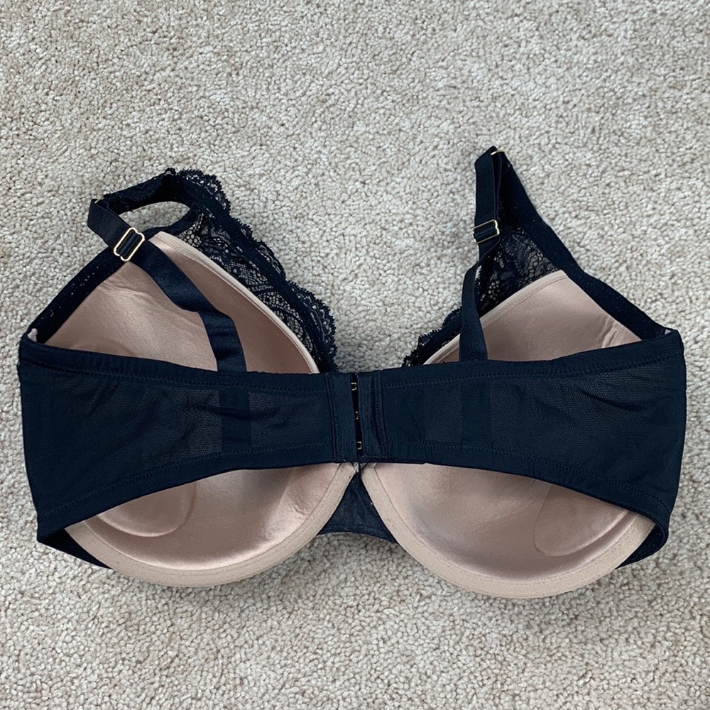 Thirdlove black 24/7 lace contour plunge bra 38F - Picture 5 of 8